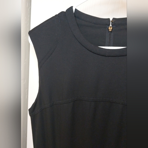 Magaschoni Fit & Flare Black Dress Women’s Size 6 Classic Preppy Office Event - Picture 2 of 9
